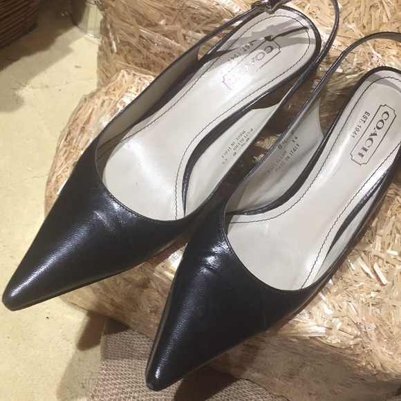 Coach 3” Heels - Picture 1 of 3